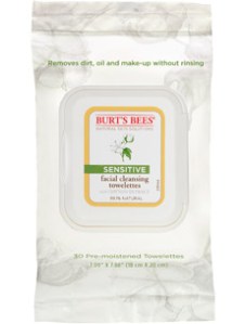 Burt’s Bees Sensitive Facial Cleansing Towelettes