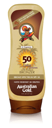 Australian Gold Lotion with Kona Bronzers - SPF 50