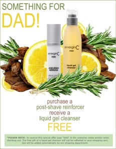 emerginC men’s skin care 