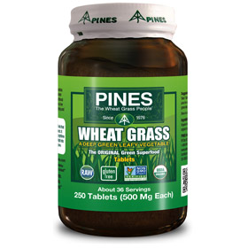 Pines Wheat Grass 250 Tablets