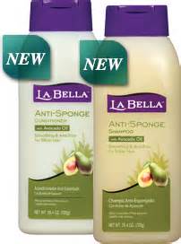 La Bella Anti-Sponge Shampoo and Conditioner