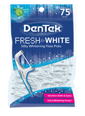 DenTek Fresh & White Silky Whitening Floss Picks