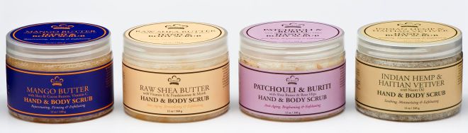 Nubian Heritage Hand and Body Scrubs 
