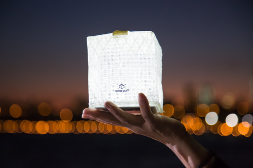 SolarPuff Lamp