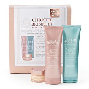 Christie Brinkley Authentic Skincare New Awakenings Anti-Aging Day Treatment Discovery Gift Set