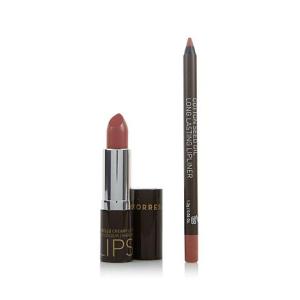Korres Morello Lipstick & Liner Duo - Berry