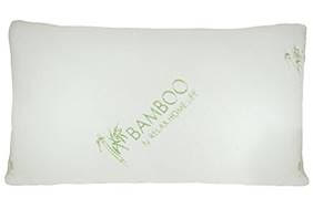 Bamboo By Relax Home Life – Bamboo Pillow With Shredded Down Alternative and Stay Cool Cover (King)