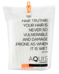 AQUIS Waffle Luxe Hair Towel