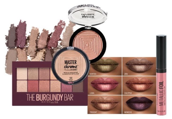 Maybelline Metallic Makeup