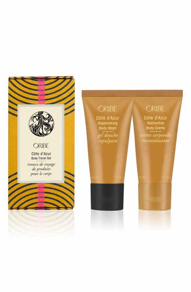 Travel Size Côte d'Azur Body Wash &amp; Crème Set